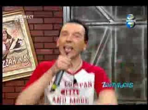 SEBASTO chante "Fais la poule" sur Direct 8 - www.sebasto.fr