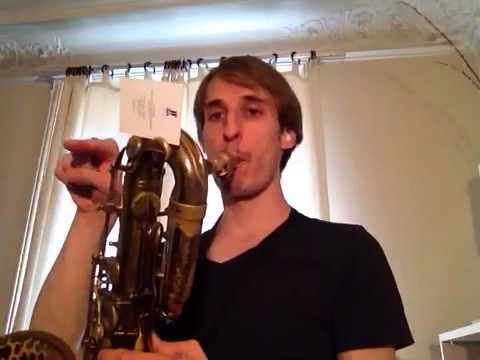 Baritone Saxophone Altissimo G Trick
