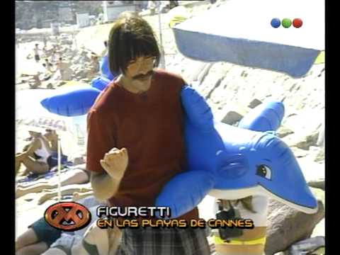 Figuretti en las playas de cannes - Videomatch