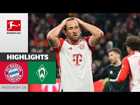 Defeated! Bremen Shocks Bayern! | FC Bayern - Bremen 0-1 | Highlights | Matchday 18 – Bundesliga