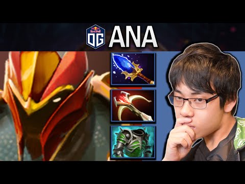 OG.ANA SMURF DRAGON KNIGHT WITH AGHANIMS-CUIRASS - DOTA 2 7.31 GAMEPLAY