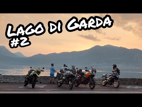Gardasee umrundet | Motorradabenteuer Urlaub Italien Vlog #2 |  Mezzana - Lago di Garda und zurück |