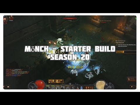 Mönch: Starter Build für die Season 20 (Diablo 3)