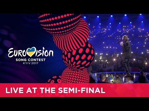 Salvador Sobral - Amar Pelos Dois (Portugal) LIVE at the first Semi-Final