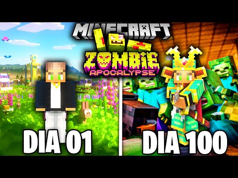 Nothii - I SURVIVED 100 DAYS IN A TERRIBLE ZOMBIE APOCALYPSE IN MINECRAFT HARDCORE THE MOVIE