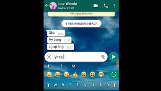 PRANK TEXT KE PACAR DI BAPERIN TRUS DI KASIH PAP TT