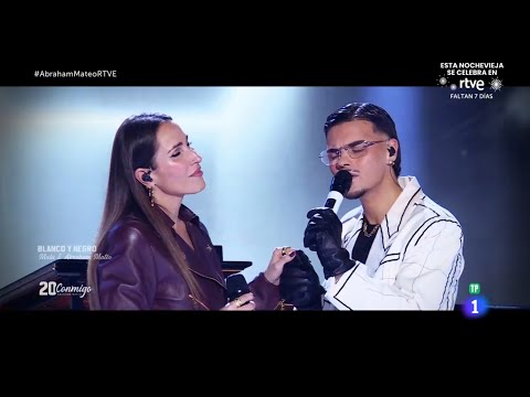 Malú y Abraham Mateo - Blanco y Negro | Directo - Gala Especial Nochebuena 2025