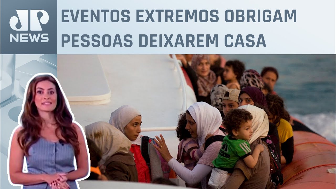 O que são os refugiados climáticos? Patrícia Costa explica