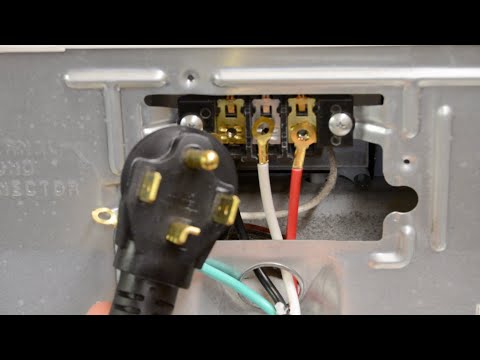 How To Change A Dryer Cord - Changing a 3-Prong to a 4-Prong Plug
