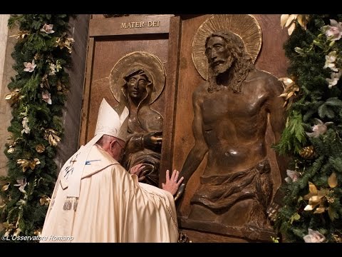 Papa abre Porta Santa na Basílica de Santa Maria Maior