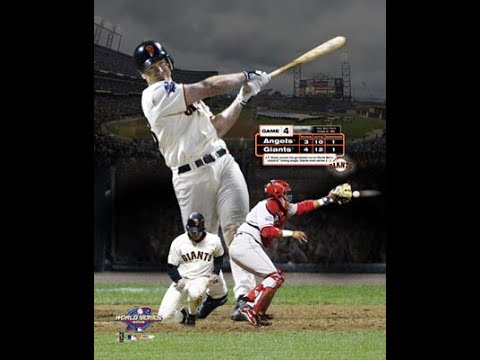 2002 World Series Los Angeles Angels VS San Francisco Giants Game 4