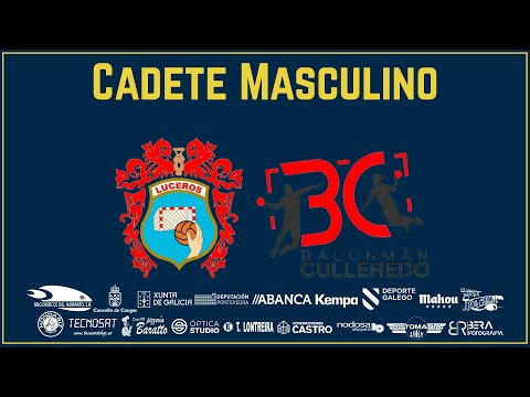 CADETE MASCULINO. LIGA OURO - XORNADA 8. PIZZERIA BARATTO LUCEROS - BM CULLEREDO INDUTEC INGENIEROS