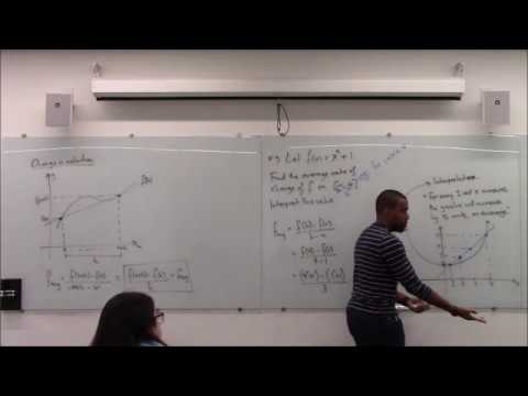 Math 1203-R03 Lecture 3 - Average Rate of Change, and What is Calculus?