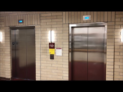 Cool Scenic Otis Traction Elevators @ DU Sie Building - Denver, CO.