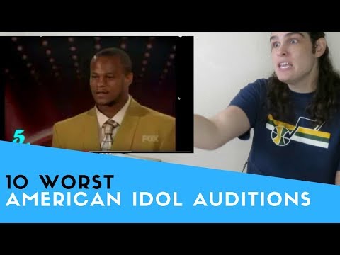 Voice Teacher Reacts to American Idol - Ten Worst Singers Ever