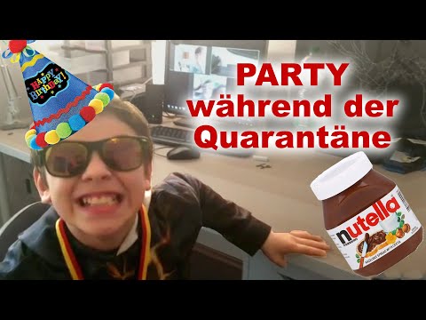 Kindergeburtstag während der Coronavirus Quarantäne in Zoom | CORONA-PARTY