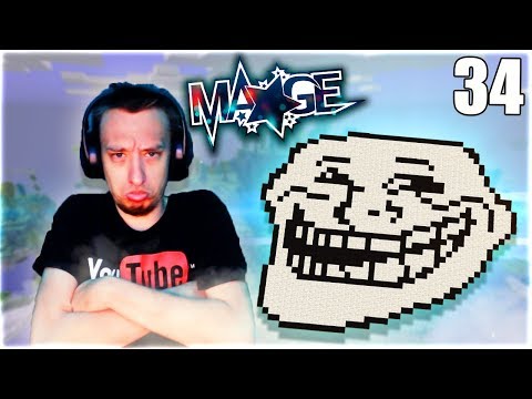 EPIC Server TROLL in Minecraft Mage #34!!!