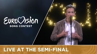 Frans - If I Were Sorry (Sweden) Live at Semi - Final 1 of the Eurovision Song Contest