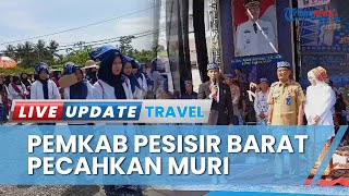 Pecahkan Rekor MURI, Pemkab Pesisir Barat Lampung Catat Penghargaan 1.500 Orang Bersinjang