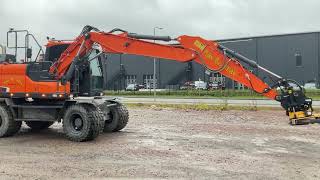 Pelle sur pneus Doosan DX140W-5 à vendre - Image 4 | Machineryline GA Pelle sur pneus Doosan DX140W-5 | Image 4 - Machineryline