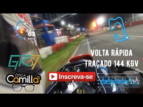 Traçado 144 KGV - Volta Rápida - 22/02/23
