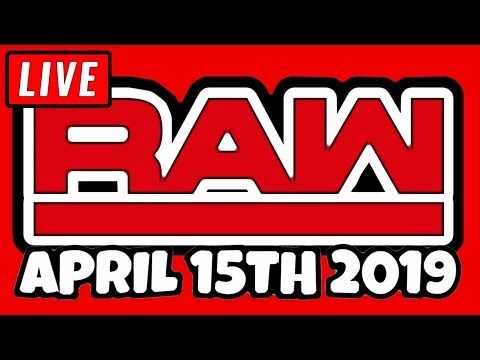 WWE RAW  Live Stream April 15th 2019 - Superstar Shake Up Full Show Live Reaction