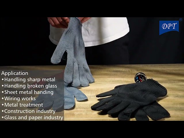 25cm Cut Resistant Safety Glove - Strong protection from cuts and heat, high flexibility for easy movement, easy to wash and care for