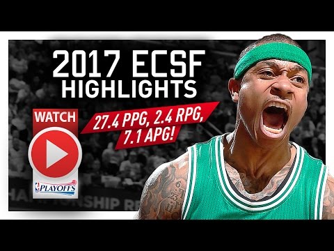 Isaiah Thomas ECSF Offense Highlights VS Wizards 2017 Playoffs - SHOWTIME!
