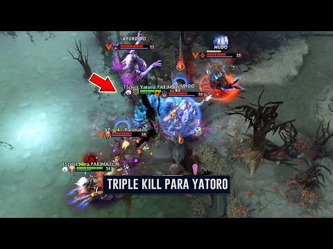 How to kill 2 CORES AND 1 SUPPORT in 3 SECONDS by Yatoro  - SPIRIT vs VIRTUS PRO - TI10 PLAYOFFS