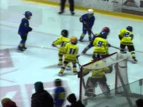 Základna HC Slovan Ústečtí Lvi: Modří vs Žlutí 1:1