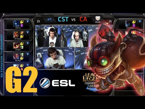 Curse Academy vs Team Coast | Game 2 Round 1 NA LCS Expansion Tournament | CA vs CST G2 60FPS