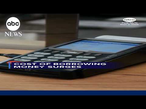 Cost of borrowing money surges