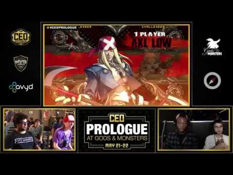 CEOPROLOGUE 2016 GGXrd R Top 8 - GRYN vs OmniPotent