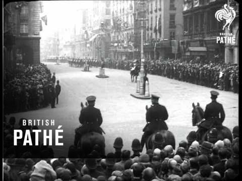 London's Wonderful Welcome To The King (1929)