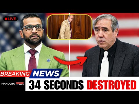 Merkley DESTROYS Kash Patel With Constitution Question — FBI Director's Answer SHOCKED Congress