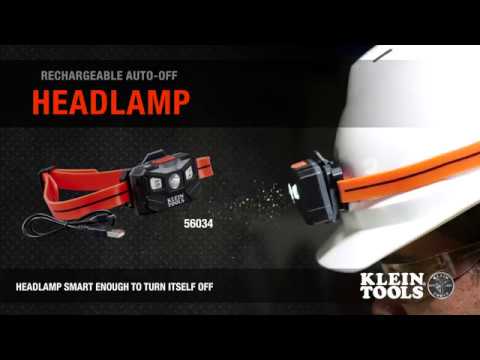Rechargeable Auto off Headlamp 56034