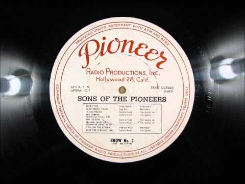 LA CUCARACHA by The Sons of the Pioneers   1946 Radio Transcription