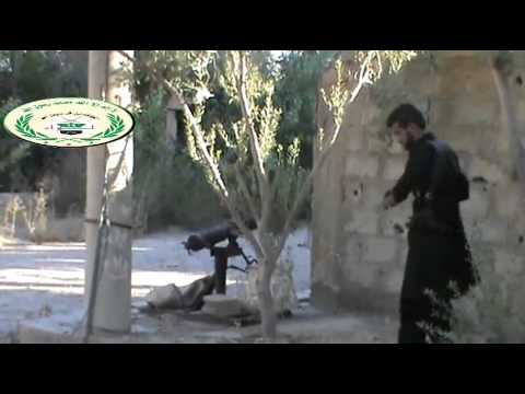 استهداف مقرات النظام في حي الرصافة من قبل لواء المهاجرين في سبيل الله في دير الزور