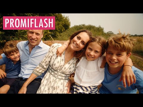 Prinz William und Kate blicken emotional auf das Jahr zurück
