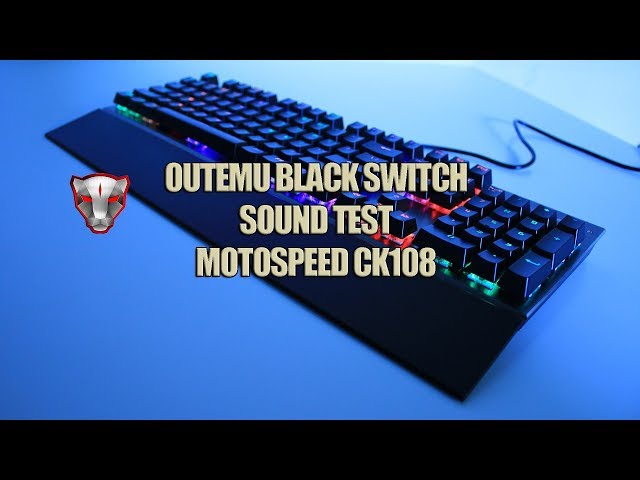 Bàn phím cơ Motospeed CK108 Grey LED Rainbow