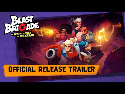 Official release trailer de Blast Brigade vs. the Evil Legion of Dr. Cread