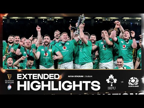 IRISH GLORY ☘️ | EXTENDED HIGHLIGHTS | IRELAND V SCOTLAND | 2024 GUINNESS MEN'S SIX NATIONS RUGBY