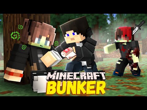 EPIC Bunker Minecraft Battle with Zombies!