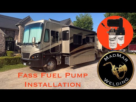 Diesel Motorhome FASS Fuel Pump Install 