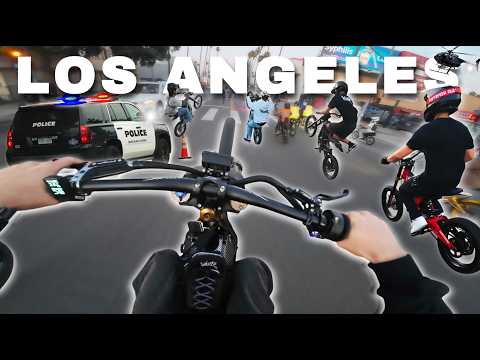 The World's BIGGEST Surron Rideout EVER - Los Angeles Takeover