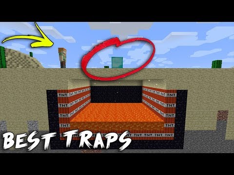 Best INVISIBLE Traps & Bases in Minecraft - Compilation