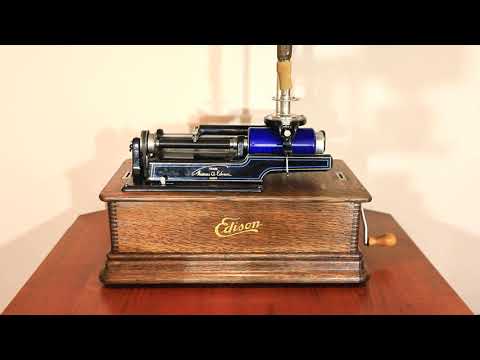 Fred Van Epps Banjo Medley "Alexander's ragtime band" on Edison Blue Amberol cylinder record 1864