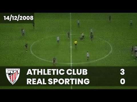 ⚽️ [Liga 08/09] J15 I Athletic Club 3 - Real Sporting 0 I LABURPENA