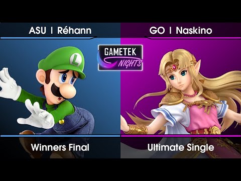Gametek Night 2023.12 Winners Final - Réhann (Luigi) Vs. Naskino (Zelda) SSBU Ultimate Tournament