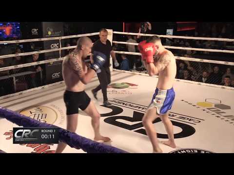 CRC#6  Pro K-1 78kg Title Damian Darker (Elite Martial Arts) Vs John Michael Sheil (SBG Ireland)